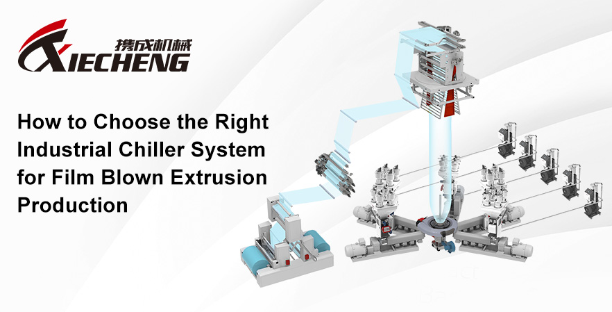 How to Choose the Right Industrial Chiller System for Film Blown Extrusion Production Como escolher o sistema de resfriamento industrial correto para produção de extrusão de filme soprado