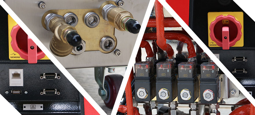 Controlador de temperatura de molde de alto desempenho tipo &oacute;ptico