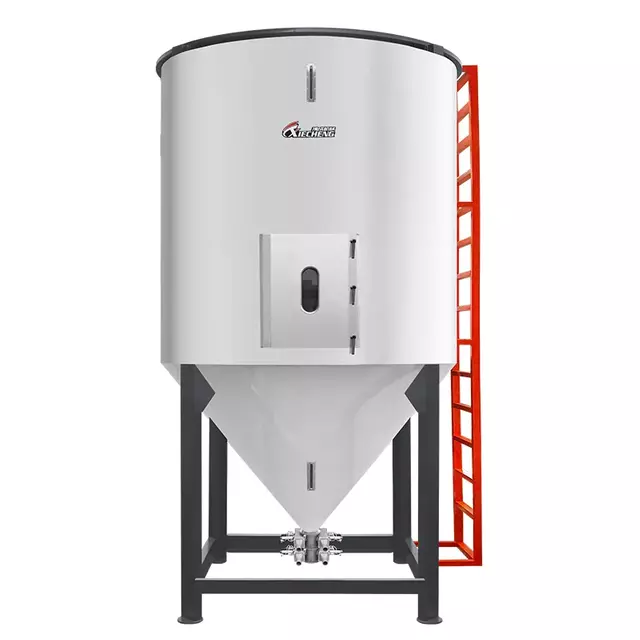 Silo de armazenamento redondo grande